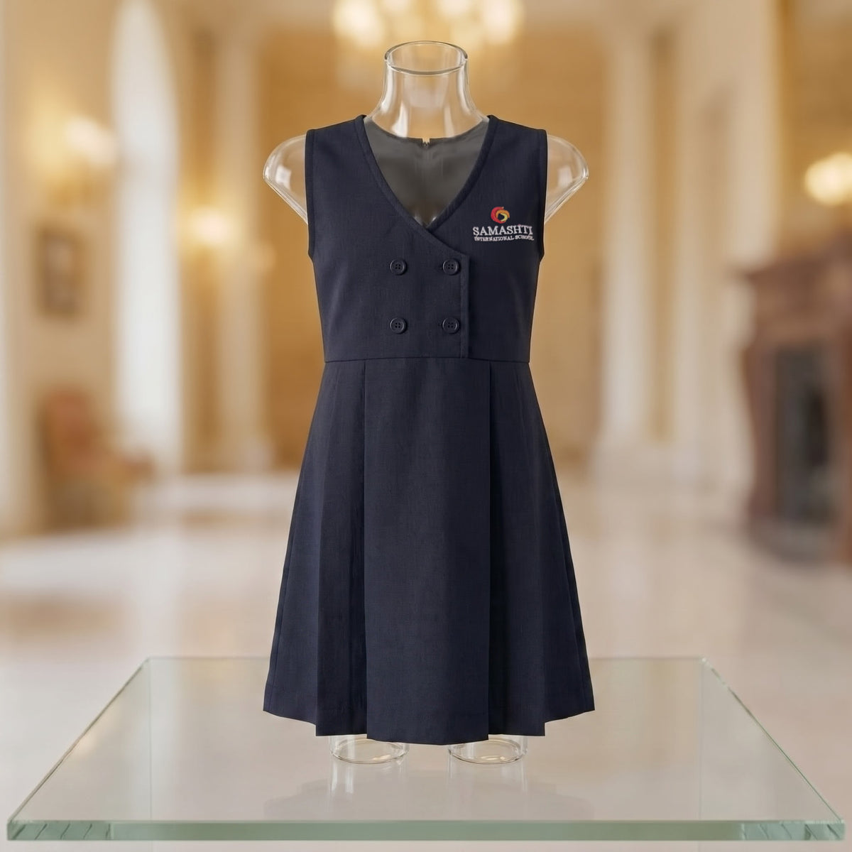Girls Pinafore (Grade: 1 & 2)