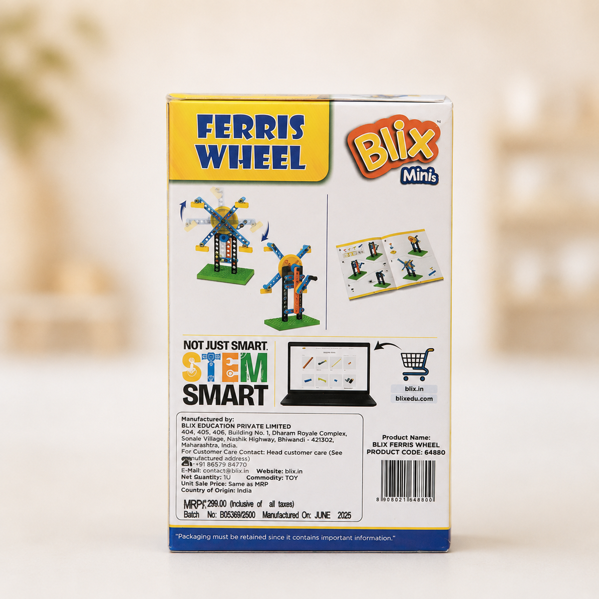 Ferris Wheel Building Kit - 6Hats × Blix