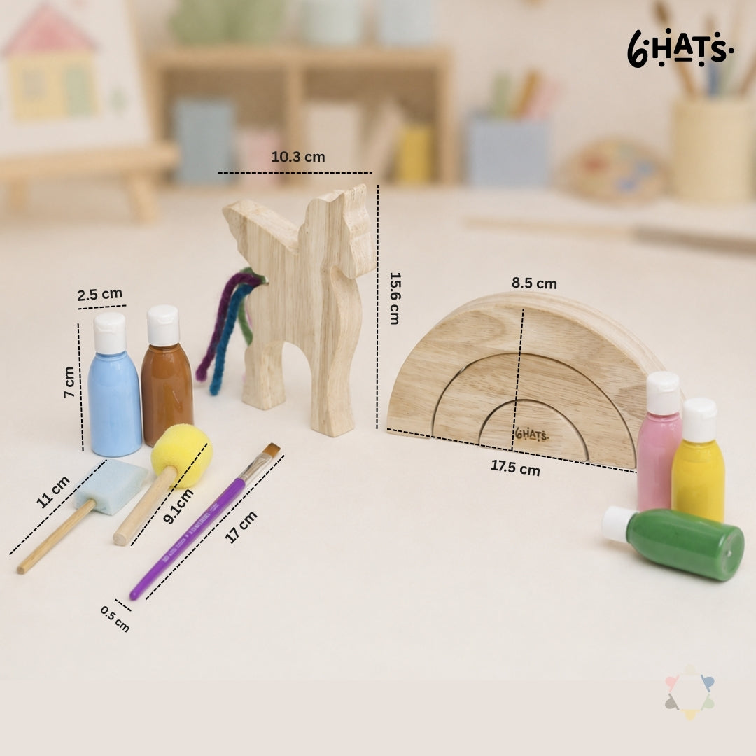 Colour Crafter - Unicorn & Rainbow