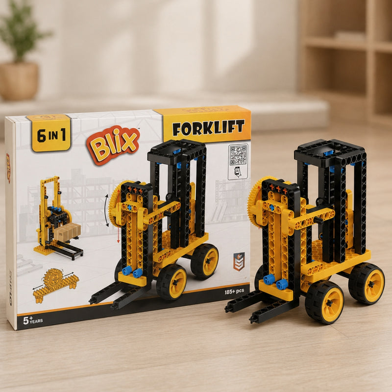 Forklift Building Kit - 6Hats × Blix